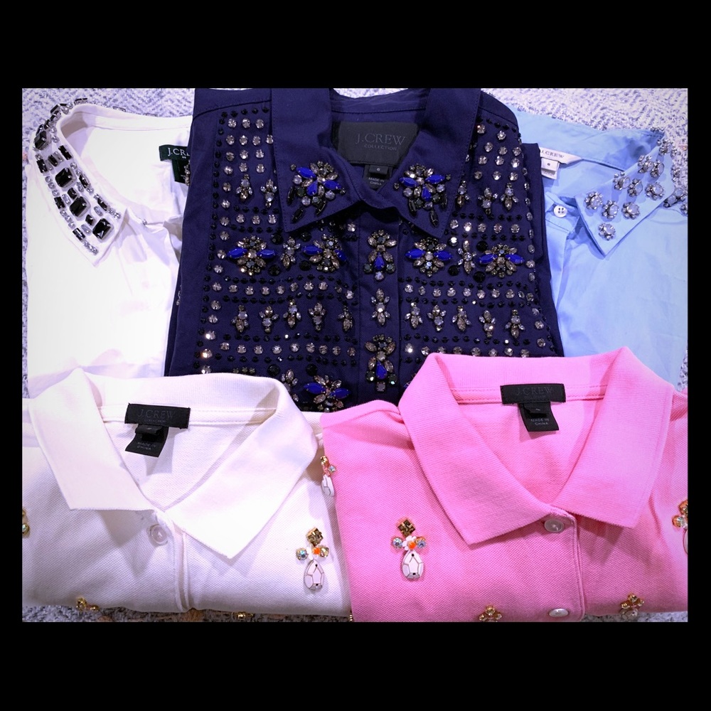❌SOLD❌Lot of J Crew collection shirts/blouses